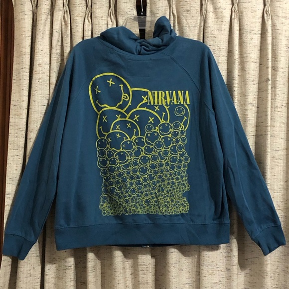 Torrid Nirvana Fleece Full Zip Hoodie Jacket - Picture 8 of 10